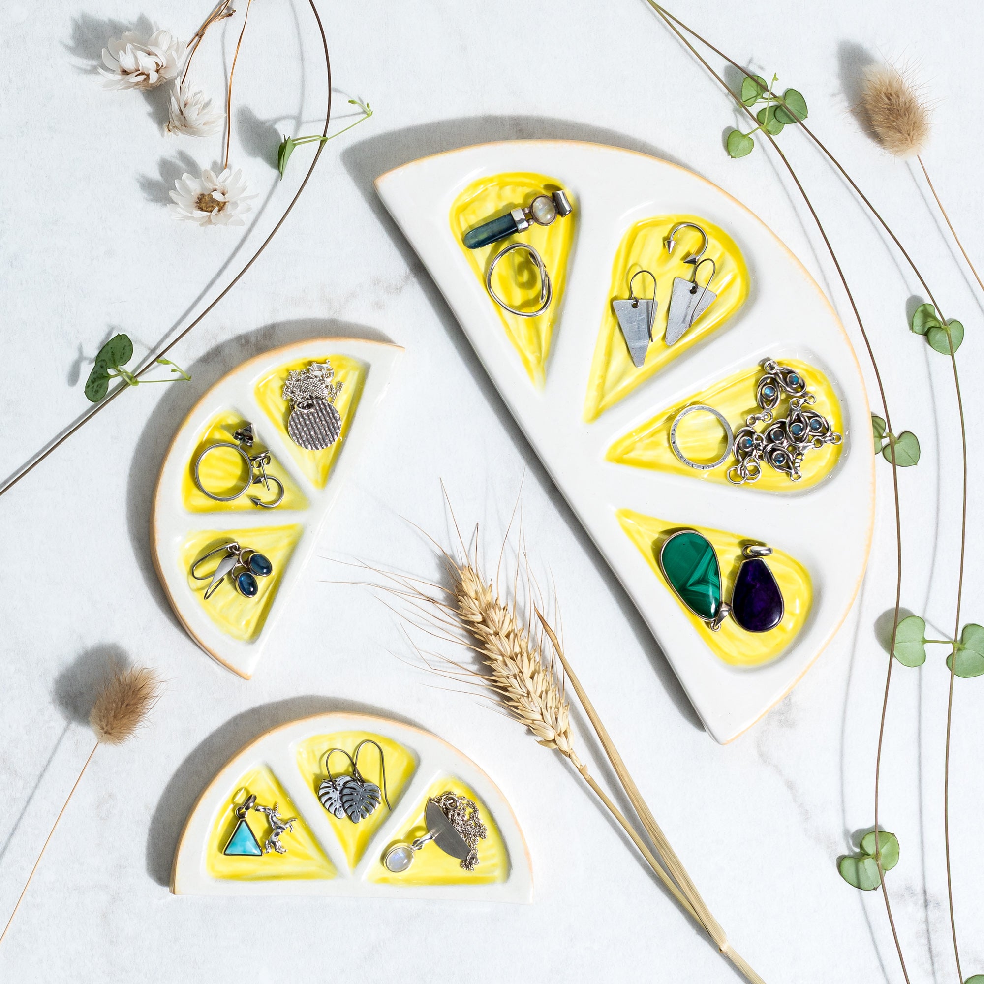 Lemon and Lime Trinket tray