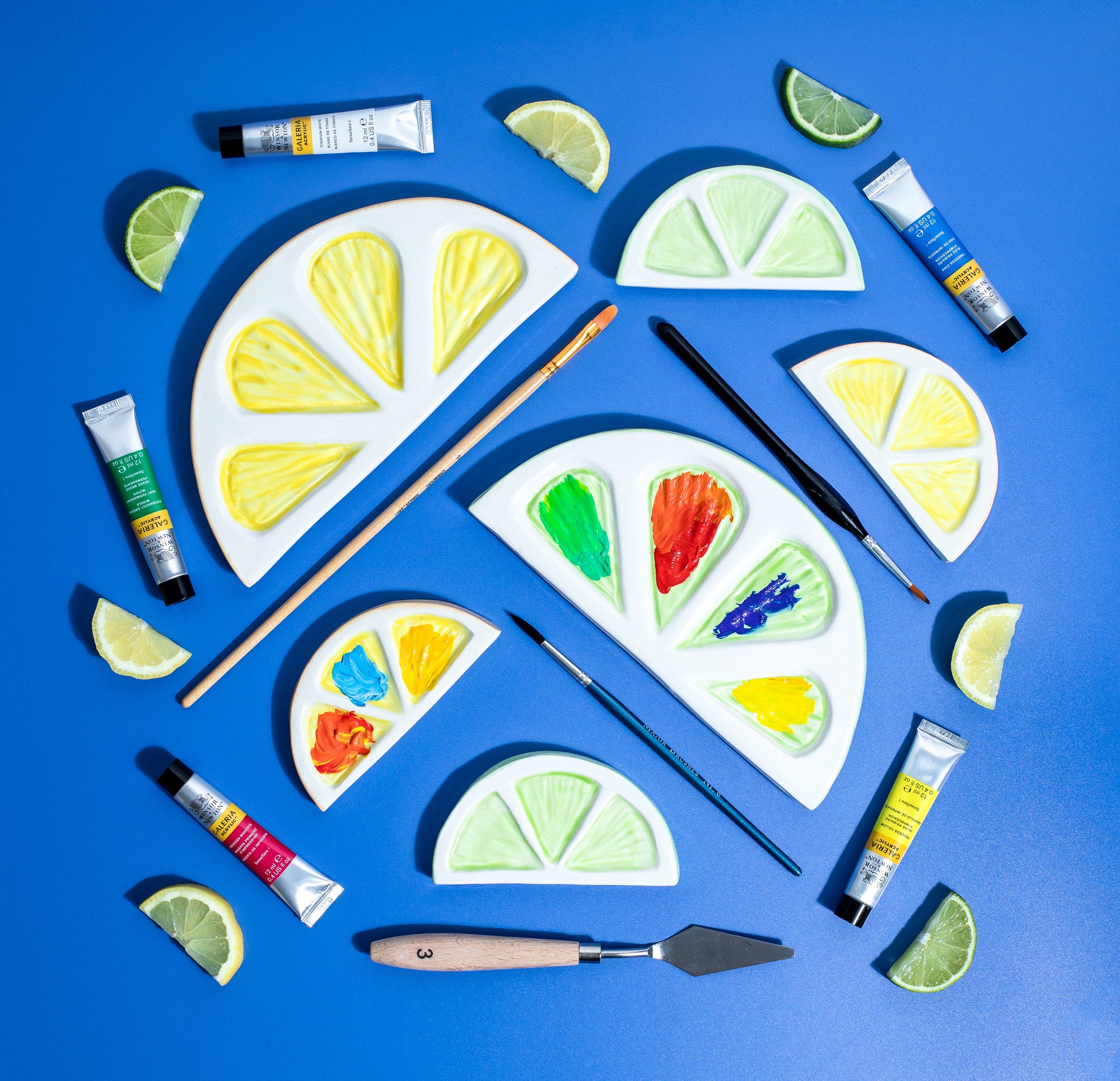 Lemon & Lime Slice Palettes